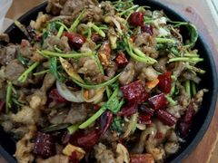 炒烤羊肉-双福饺子营餐厅(财富广场店)