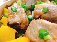 南瓜蒸排骨-稻香酒家·33年老字号·港式粤菜(富邦中心店)