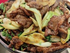 老北京炙子烤肉-张大嘴菜馆(庞各庄店)