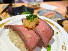 慢烤牛肉配葱花生姜-寿司郎(西单大悦城店)