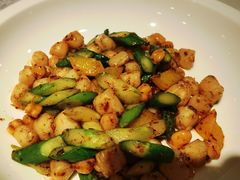 XO酱瑶柱贝炒芦笋-和记小菜(七宝店)