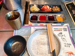 餐具摆设-济扶岛韩国海鲜汤제부도 해물탕(望京店)