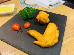 奥尔良风味烤翅-棒约翰比萨·意面(老闵行店)