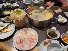 蝴蝶斑鱼片-马家斑.鲜鱼火锅(松湖万科店)