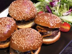 美式烧烤牛肉迷你汉堡-bluefrog蓝蛙(皇庭广场店)
