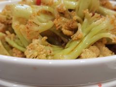 虾酱花菜-小船渔村•大连菜•大连焖鱼(明泽街店)