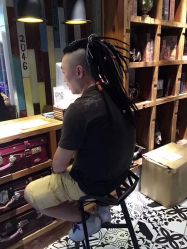 -Park Salon脏辫羽毛接发