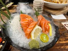 三文鱼刺身-小川洋风料理(街道口店)