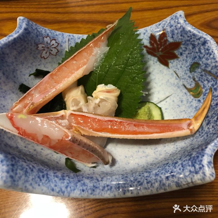蟹道乐(道顿堀中店 )螃蟹刺身图片