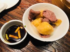 涮熟的牛展-大良毋米粥(锦龙路总店)