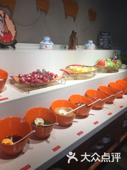 草原牧羊火锅餐厅(滨江道店)小料台图片 - 第139张