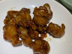 雪花糖醋里脊-绿茶餐厅(西单老佛爷店)