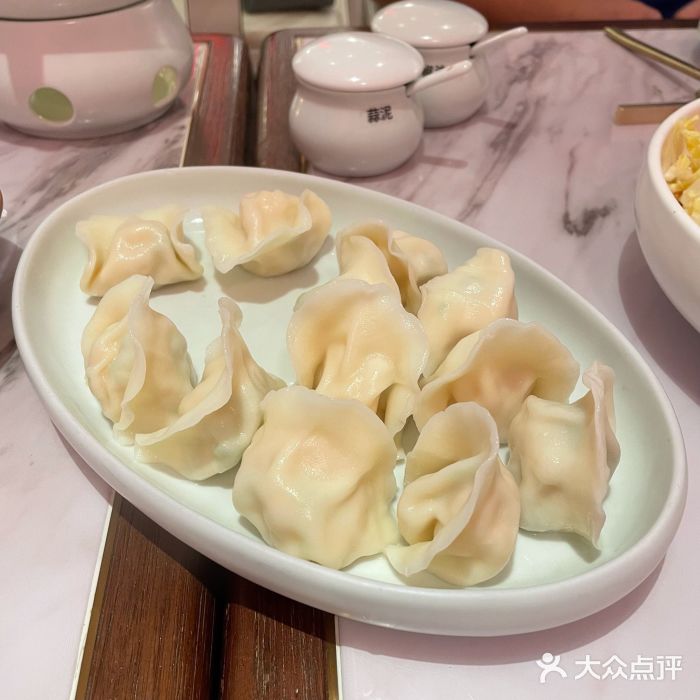喜鼎海胆水饺(平安金融中心店)黄瓜鸡蛋虾仁水饺图片