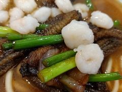虾爆鳝面-奎元馆.百年奎元.非遗传承(西湖边的解放路店)