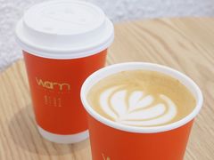 草莓拿铁-Cafe on warm(丹霞店)