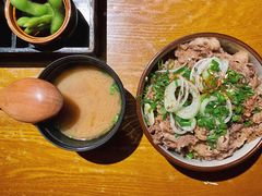 爆丼烧肉丼套餐（牛肉）-堂本家洋食别馆·炸猪排(中心城店)