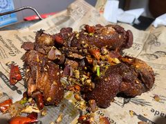 椒麻猪手-十面欢腾·海鲜面·台式Bistro(长乐路店)