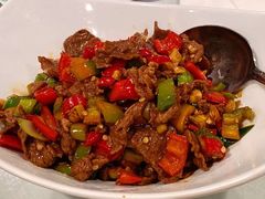 小炒黄牛肉-辣椒王湖南土菜馆