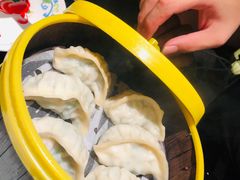 韭菜马蹄鲜肉蒸饺-老头儿油爆虾·知味杭州(爱琴海购物中心)