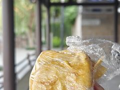 可丽饼香蕉巧克力爆浆吐司-富贵面包公司(运河店)