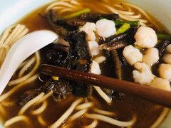 虾爆鳝面-奎元馆.百年奎元.非遗传承(西湖边的解放路店)