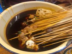 -拈签一笑黄牛肉辣卤串串