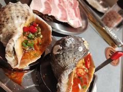 金牌鳗鱼半条-围炉肉舍•炭烤活鳗•丹东海鲜烤肉(步行街店)