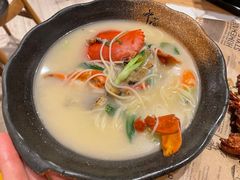 膏蟹汤面-十面欢腾·海鲜面·台式Bistro(长乐路店)