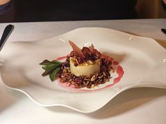 法式鹅肝酱酸樱桃和糖衣开心果-Jean Georges