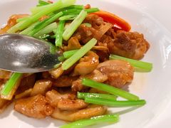 醋炒竹林鸡-莫干山郡安里度假酒店-桃尖中餐厅