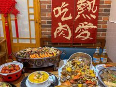 -东来菜馆•手抓海鲜家常菜•海鲜锅贴