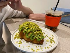 开心果抹茶可颂-KAFVS咖啡思咖啡馆(香海路店)