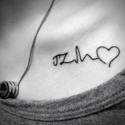 点击看大图 锁骨-墨無界刺青TATTOO