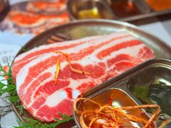 -草家酱蟹炭火烤肉店(珲春南路一店)