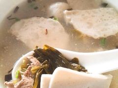 猪肉丸汤-非遗·爱西干面(小公园总店)