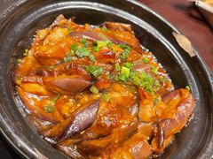 梅香咸鱼鸡粒茄子煲-港丽餐厅(高德置地店)