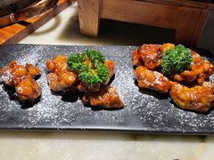 雪花糖醋里脊-绿茶餐厅(成都大悦城店)