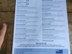 菜单-Fergburger(皇后镇店)