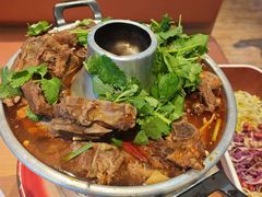 羊蝎子火锅-华府九号海鲜烧烤大排档(龙域店)