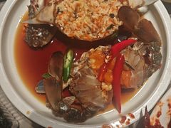 -草家酱蟹炭火烤肉店(珲春南路一店)