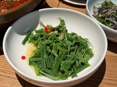 木姜子拌丝瓜尖-一坐一忘云南菜(三里屯店)