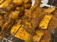 招牌羊肉串-红棚子肚绷·徐州烧烤(南京店)