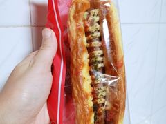 黑椒热狗面包-红宝石·鲜奶小方·海派西点房(联洋店)