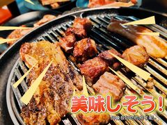 -大漠风炭火烤肉火锅自助餐厅(台山万达店)