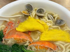 梭子蟹三鲜面-木木鲜海鲜面(天一店)