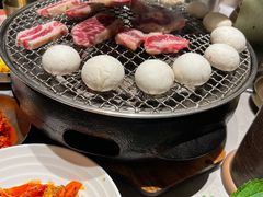 -草家酱蟹炭火烤肉店(珲春南路一店)