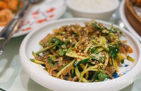 Cucumber Shreds with Shunde Fish Skin