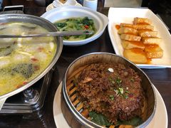 金牌蛋豆腐-刘胖子家常菜·蹄花焖藕(中央花园店)