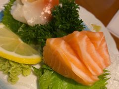 三文鱼刺身-鳗鱼家·深夜食堂(军博店)