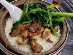 蒜香排骨秘制叉烧双拼-祥胜美食